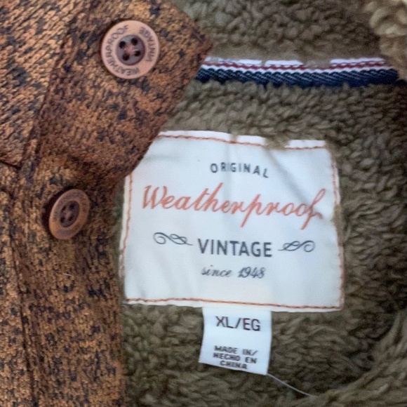 "Weatherproof XL Men's Brown Pullover: Stay Stylish and Protected" - Picture 3 of 4